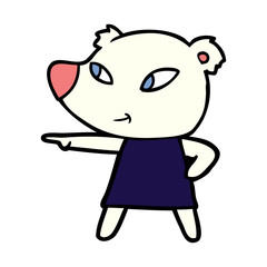 polar bear cartoon