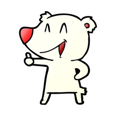 polar bear cartoon
