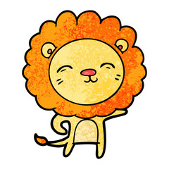cartoon lion