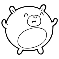 cartoon bear