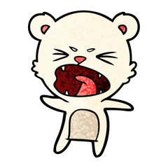 Obraz premium polar bear cartoon