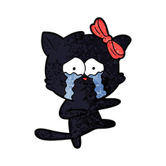 Fototapeta premium cartoon cat