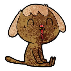 cute cartoon dog
