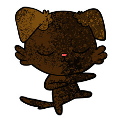 cute cartoon dog