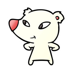 polar bear cartoon