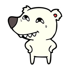 polar bear cartoon