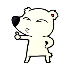 polar bear cartoon