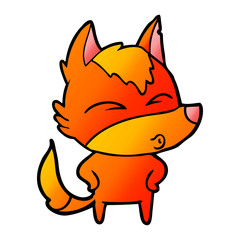 fox cartoon character