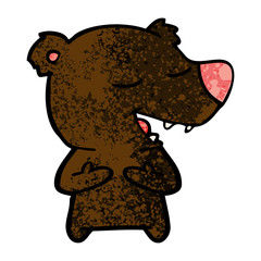 cartoon bear