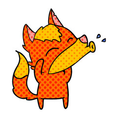 fox cartoon character