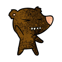 Obraz premium bear cartoon character