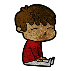 cartoon frustrated man