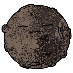 cartoon moon