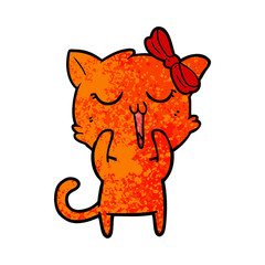 cartoon cat