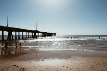 Fototapeta premium Venice beach peer