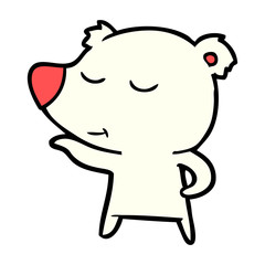 polar bear cartoon