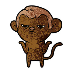 cartoon monkey
