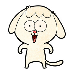 cute cartoon dog