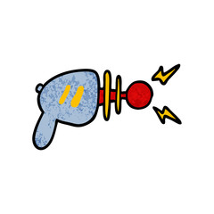 cartoon ray gun