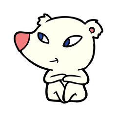 polar bear cartoon