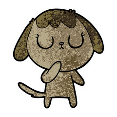 cute cartoon dog