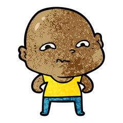 cartoon creepy guy