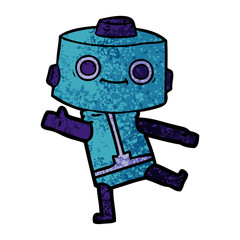 cartoon robot