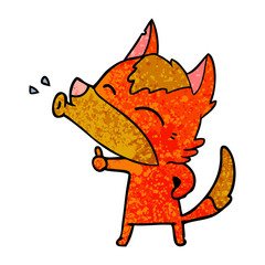 fox cartoon character