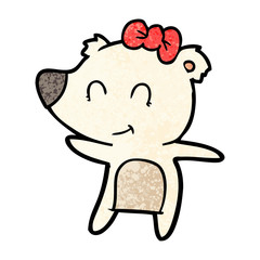 polar bear cartoon