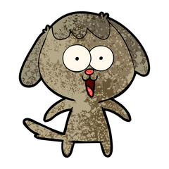 cute cartoon dog