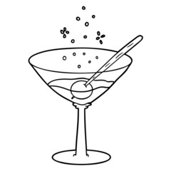 cartoon cocktail