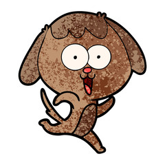 cute cartoon dog