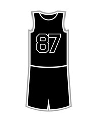 Basketball uniform