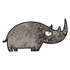 cartoon rhinoceros