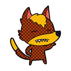 fox cartoon character