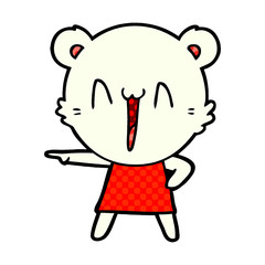 polar bear cartoon