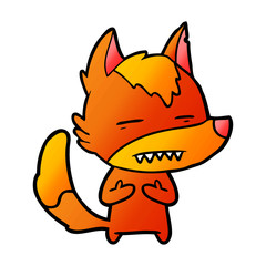 fox cartoon character