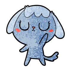 cute cartoon dog