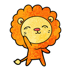 cartoon lion
