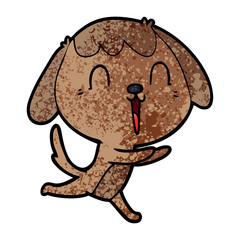 cute cartoon dog