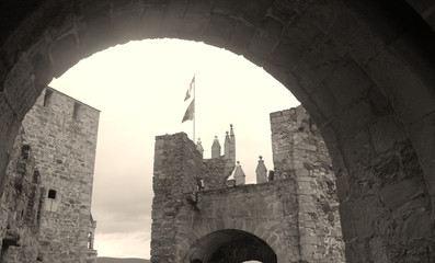 Abandoned castle photo