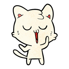 cute cartoon cat