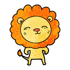 cartoon lion