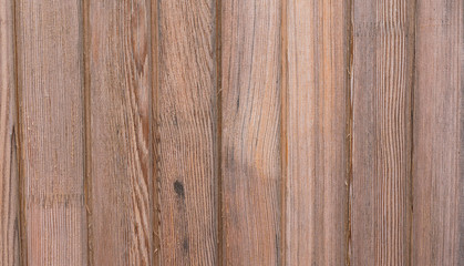 Old brown wood plank wall or desk texture background.