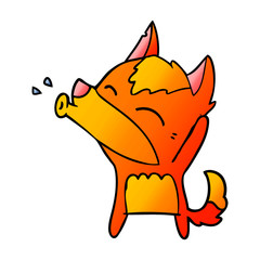 fox cartoon character