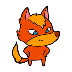 fox cartoon character