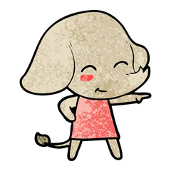 cute cartoon elephant