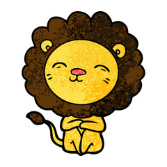 cartoon lion