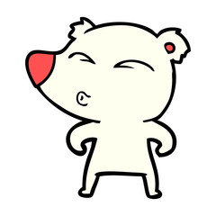 polar bear cartoon