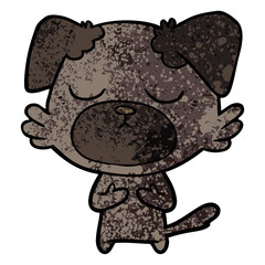 cute cartoon dog